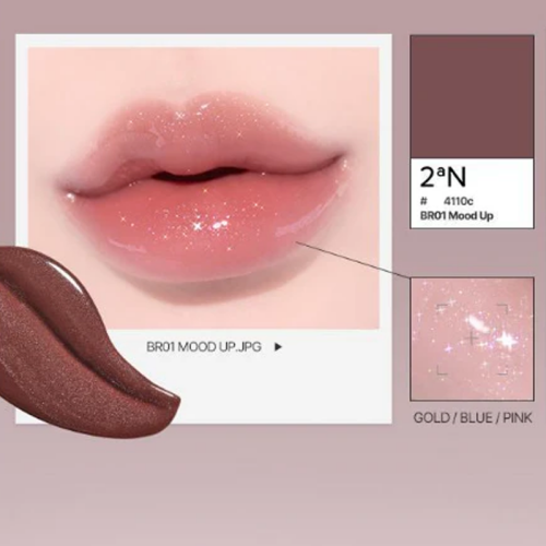 2aN Bare Flash Gloss - BR01 Mood Up 5 gr - 4