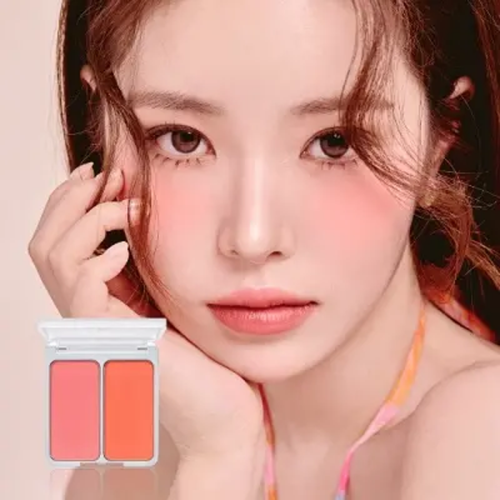 2aN Dual Cheek Allık - 04 Hot Living Coral 4.5 g - 4