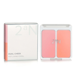 2aN Dual Cheek Allık - 04 Hot Living Coral 4.5 g - 2