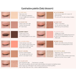 2aN Eyeshadow Palette - Daisy Blossom 9.5 gr - 3