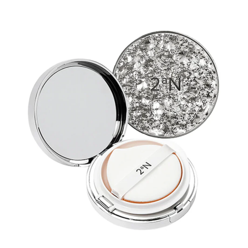 2aN Gleaming Tension Pact Cushion Foundation - No29 Caramel Beige 13 gr - 2