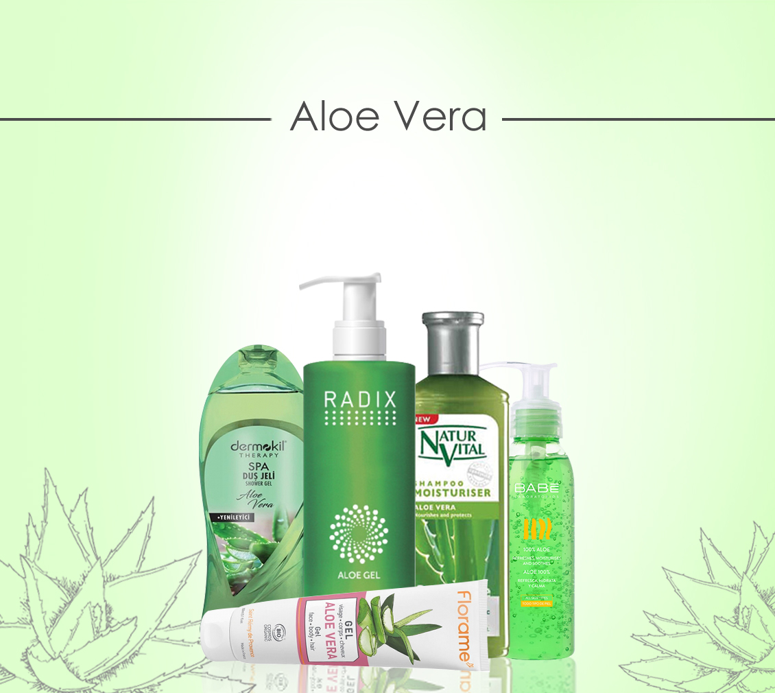 Aloe Vera İçeren Bakım Ürünleri