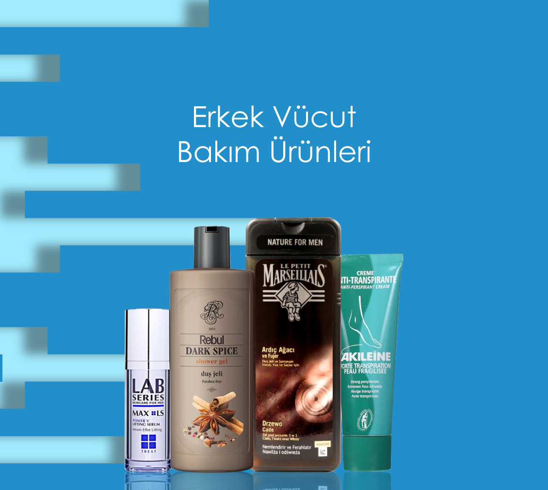 Erkek Vücut Bakım Ürünleri