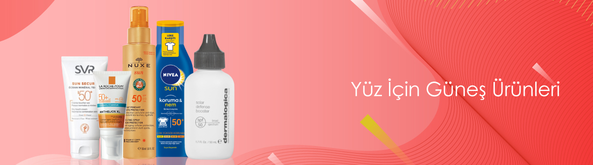Yüz İçin Güneş Ürünleri Yüz İçin Güneş Ürünleri