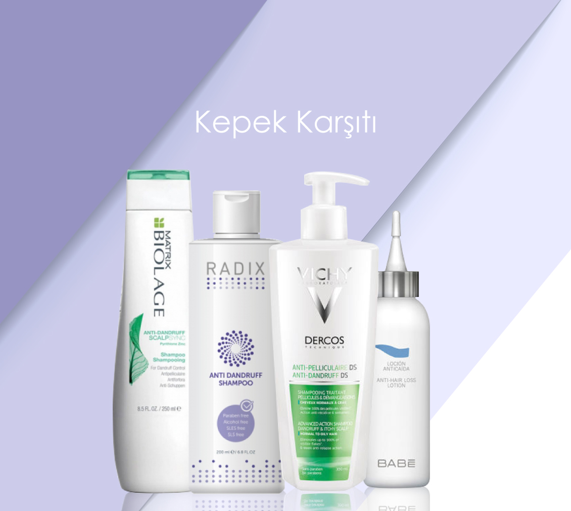 Kepek Karşıtı Saç Ürünleri