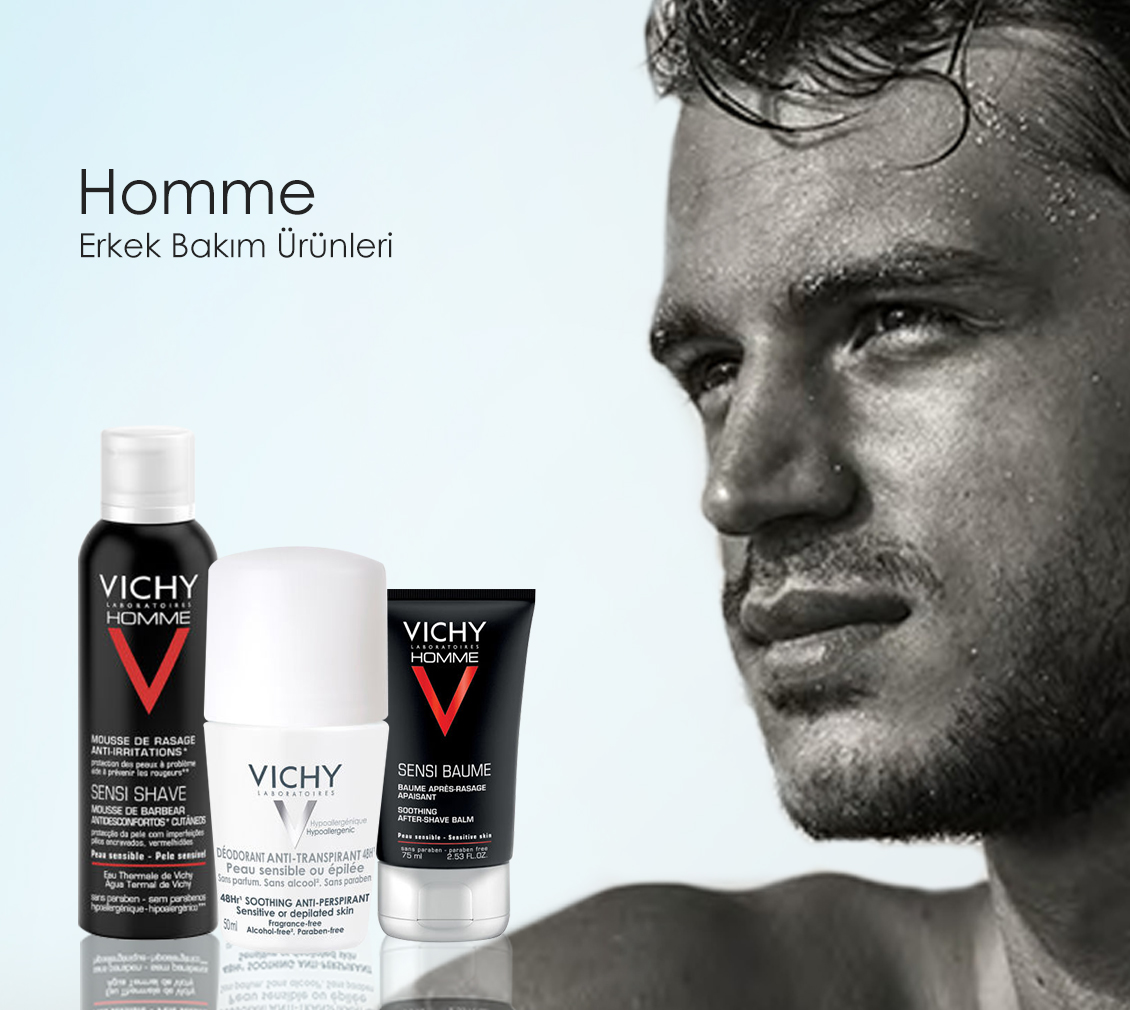 Vichy Homme Erkek Bakım