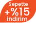 Sepette Ekstra Yüzde 15 İNDİRİM