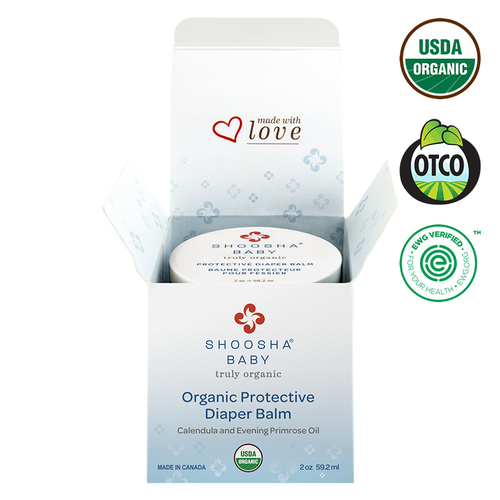 Shoosha Organic Protective Diaper Balm Bebek Pişik Kremi