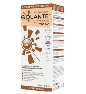 Solante Pigmenta Tinted Lotion