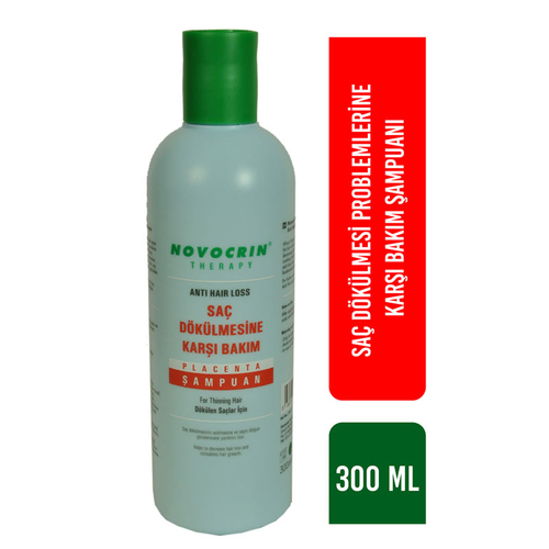 Novocrin Placenta Saç Dökülme Karşıtı Şampuan 300 ml