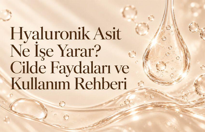 Hyaluronik Asit Ne İşe Yarar? Cilde Faydaları ve Kullanım Rehberi
