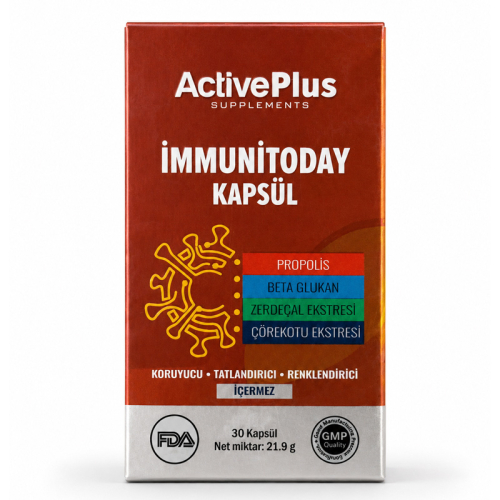 Active Plus Immunitoday Takviye Edici Gıda 30 Kapsül - Active Plus