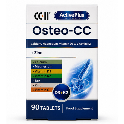 Active Plus Osteo-CC Takviye Edici Gıda 90 Tablet - Active Plus