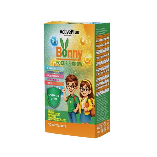 ActivePlus Bonny Focus Grow Takviye Edici Gıda 30 Tablet - Active Plus