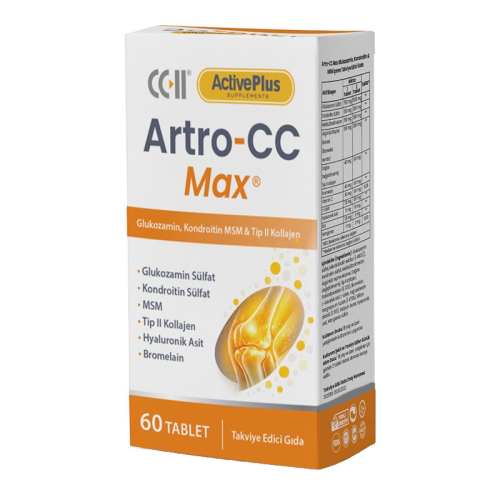 ActivePlus CC II Artro-CC Max Glucosamine 60 Tablet - Active Plus