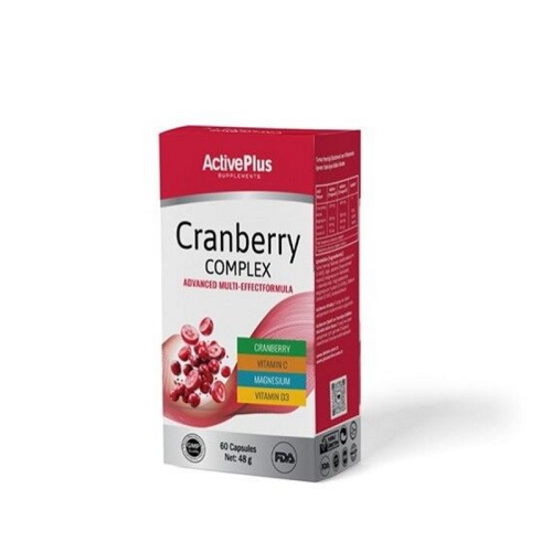 ActivePlus Cranberry Complex Takviye Edici Gıda 60 Kapsül - Active Plus