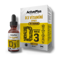 ActivePlus D3-1000IU Sprey Takviye Edici Gıda 20 ml - 2