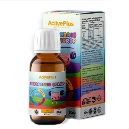 ActivePlus Megabrain Takviye Edici Gıda 150 ml - Active Plus