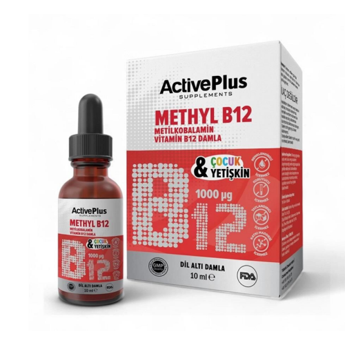 ActivePlus Methyl B12 Damla 1000µg 10ml - 1