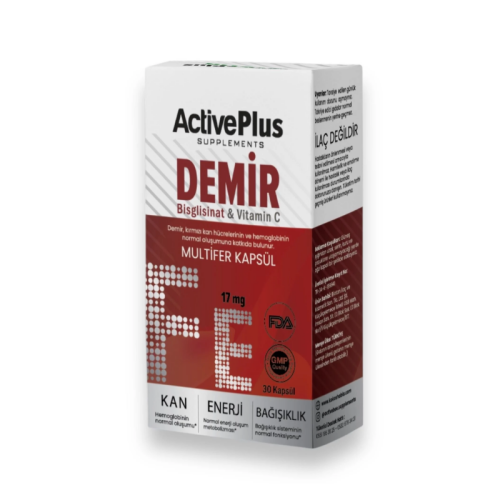 ActivePlus Multifer Takviye Edici Gıda 30 Kapsül - Active Plus
