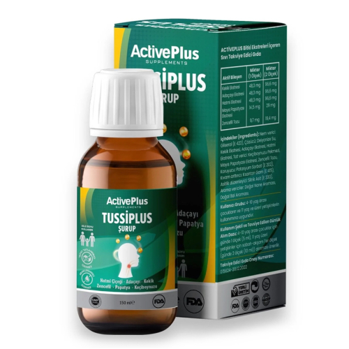 ActivePlus TussiPlus Şurup 150 ml - Active Plus