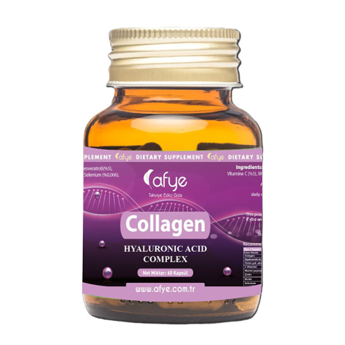 Afye Collagen Hyaluronic Acid Complex 60 Kapsül - Afye