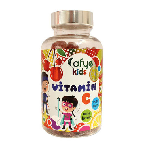 Afye Kids Güçlendirilmiş Şeker Acerola-Vitamin C 50 Ayıcık - Afye