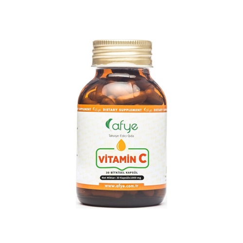 Afye Vitamin C Takviye Edici Gıda 30Kapsül - 1
