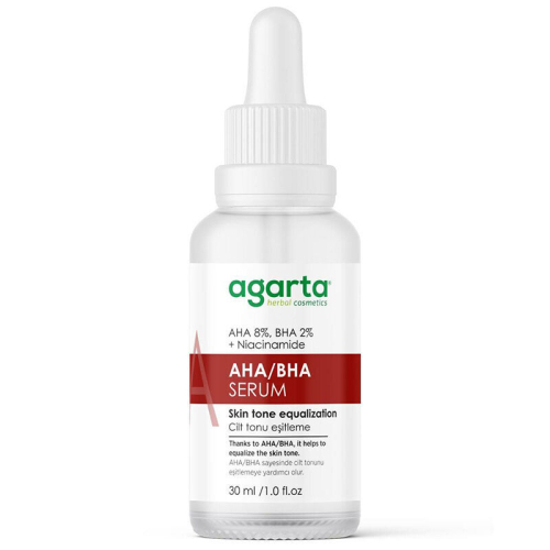 Agarta AHA BHA Canlandırıcı Yüz Peeling Bakım Serum 30 ml - Agarta