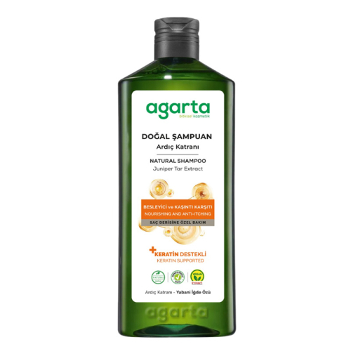 Agarta Ardıç Katranı ve Keratin Şampuanı 400 ml - Agarta