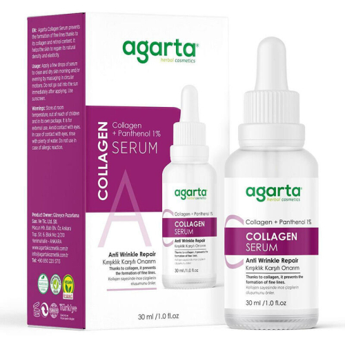 Agarta Collagen Serum Kırışıklık Karşıtı Bakım 30 ml - 2