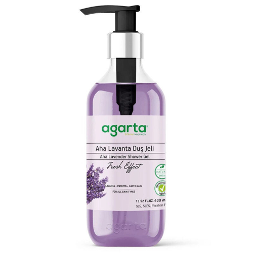 Agarta Doğal AHA Lavanta Duş Jeli 400 ml - 1