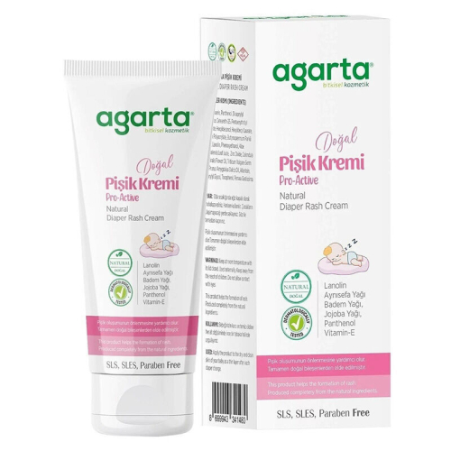 Agarta Doğal Pişik Kremi 100 ml - Agarta
