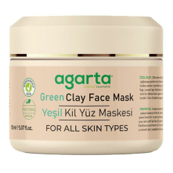 Agarta Doğal Yeşil Kil Yüz Maskesi 150 ml - 1