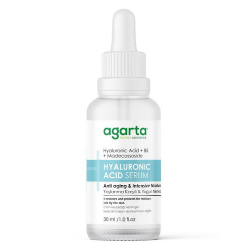 Agarta Hyaluronic Acid Serum Yaşlanma Karşıtı & Yoğun Nemlendirici 30 ml - Agarta