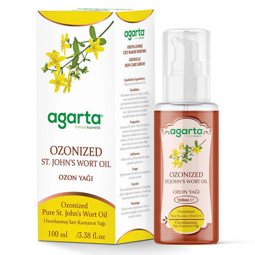 Agarta Ozonlanmış Saf Sarı Kantaron Yağı 100 ml - 1