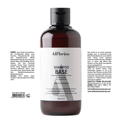 Alfheim Base Tüm Saç Tipleri için Şampuan 250 ml