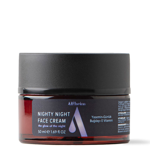 Alfheim Nighty Night Gece Bakım Yüz Kremi 50 ml - Alfheim