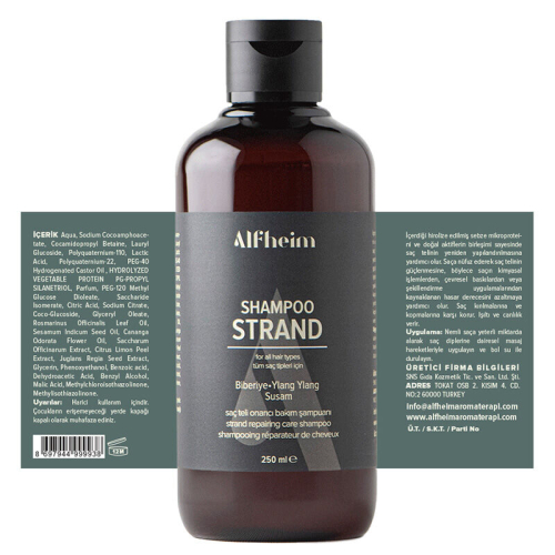 Alfheim Saç Teli Güçlendirici Şampuan 250 ml - 2
