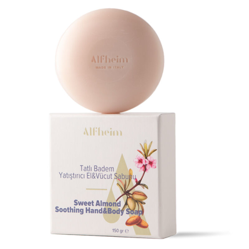 Alfheim Tatlı Badem Yatıştırıcı El ve Vücut Sabunu 150 gr - Alfheim