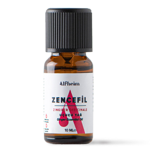 Alfheim Zencefil Uçucu Yağı 10 ml - Alfheim