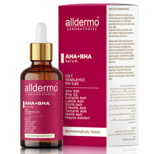 Alldermo AHA+BHA Yüz Bakım Serumu 30 ml - Alldermo
