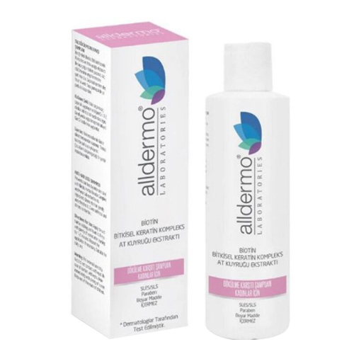 Alldermo Biotin At Kuyruğu Ekstraktlı Dökülme Karşıtı Şampuan 200 ml - Alldermo