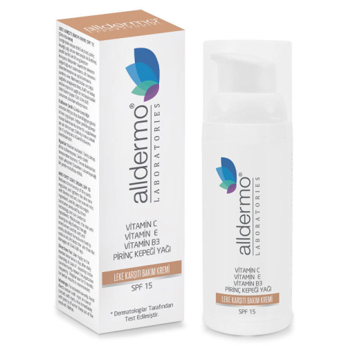 Alldermo Leke Karşıtı Bakım Kremi SPF 15 50 ml - Alldermo