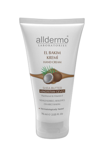 Alldermo Shea Butter ve Hindistan Cevizli El Bakım Kremi 75 ml - Alldermo