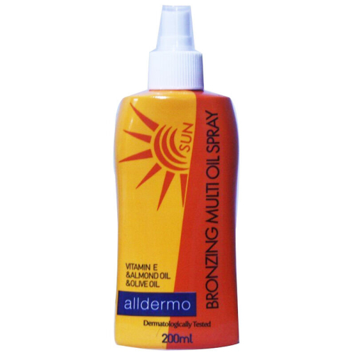 Alldermo Sun Bronzing Multi Oil Spray 200 ml - Alldermo