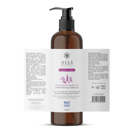 Alls Biocosmetics Organik Anti Stretch Mark Çatlak Önlemeye Yardımcı Jel 350 ml - 2