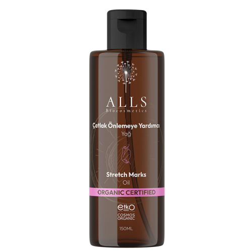 Alls Biocosmetics Organik Çatlak Önlemeye Yardımcı Yağ 150 ml - Alls Biocosmetics