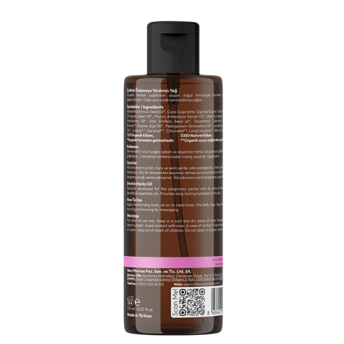 Alls Biocosmetics Organik Çatlak Önlemeye Yardımcı Yağ 150 ml - 7