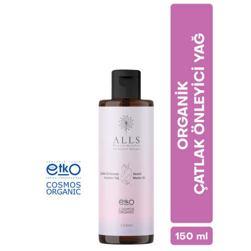 Alls Biocosmetics Organik Çatlak Önlemeye Yardımcı Yağ 150 ml - 5